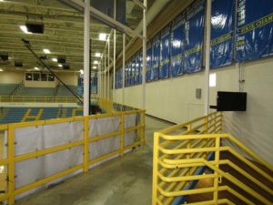 indoor running track